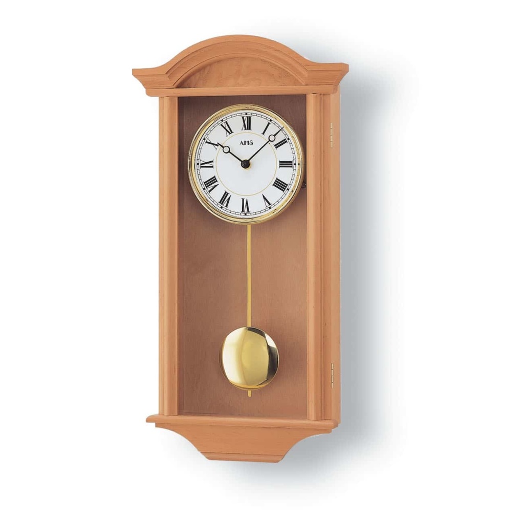 AMS 99016 Quartz traditionally styled chiming wall clock AMS Clocks