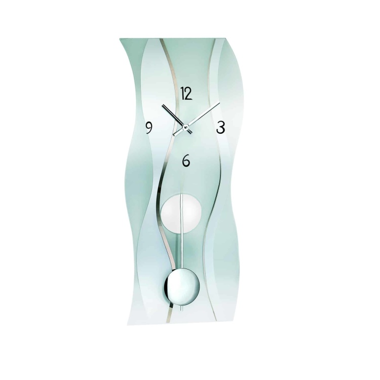 AMS 7246 glass wave clock
