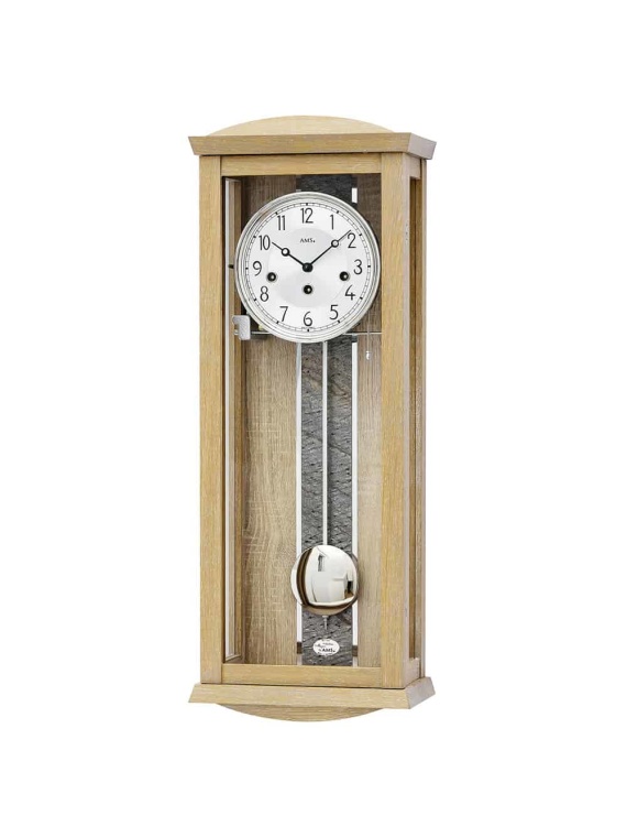 AMS 342 Skeleton Mechanical wall Clock AMS Clocks